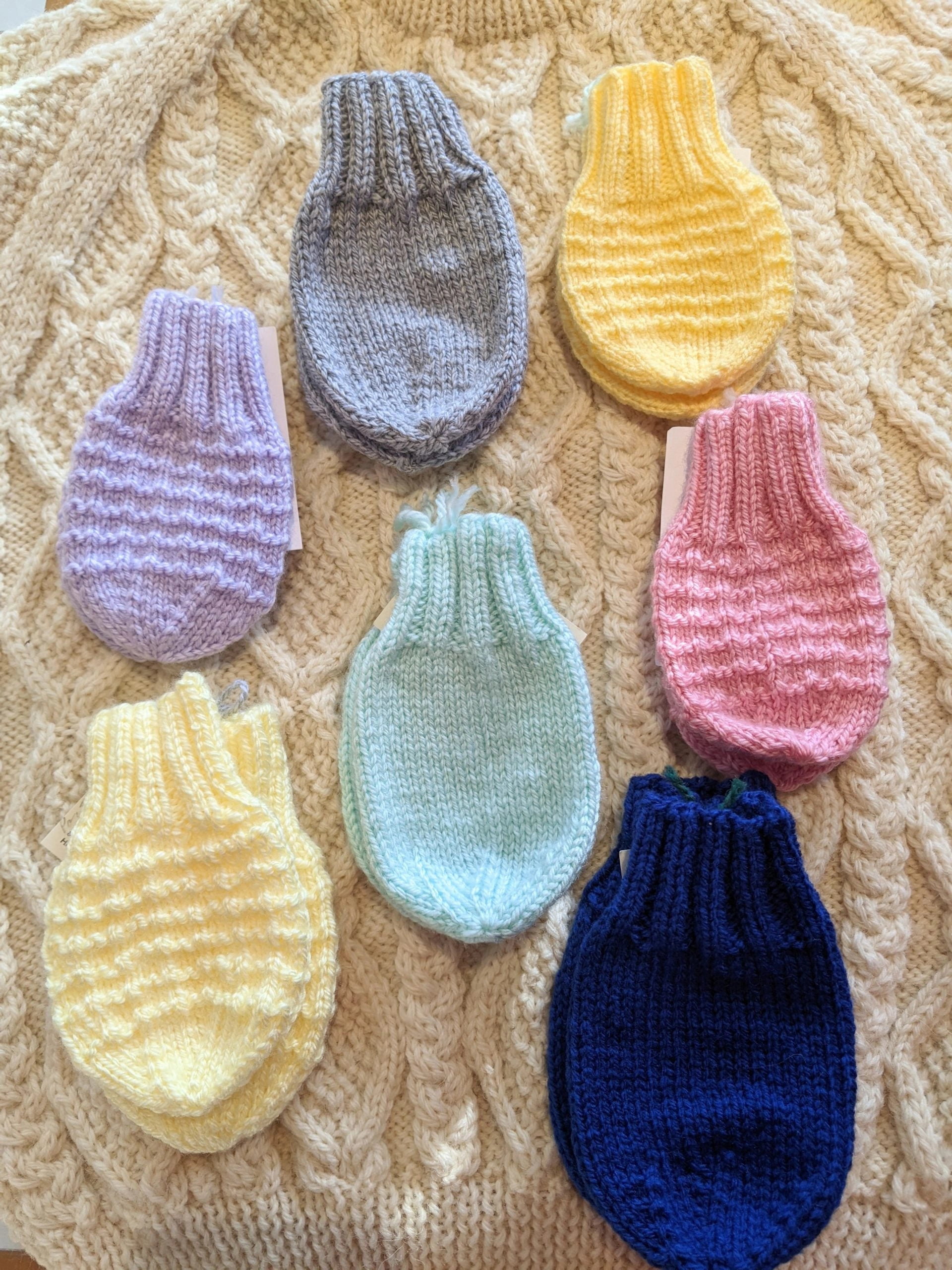 Little Hands Cozy Baby Mitts